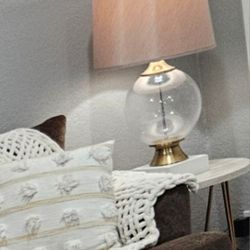 2 Corner Tables And 2 Lamps/Cash Only 