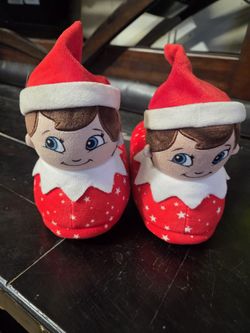 "Elf On The Shelf" Slippers