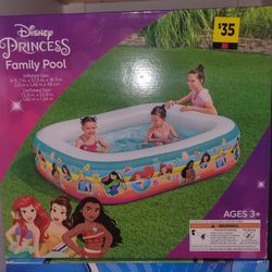 All new Disney princess pool, still in box. Please see description. Water fun!