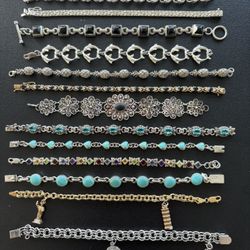 Sterling Silver Bracelet Lot - 25 Bucks Each 