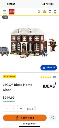 Lego Home Alone House  NEW