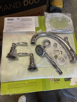 roman tub faucet delta chrome new 