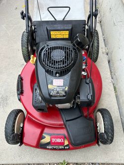 Toro lawn mower 22” front wheel drive