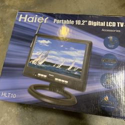 Haier Portable 10.2” Digital LCD TV