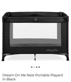 Dream On Me Nest Portable Playard With Mattress