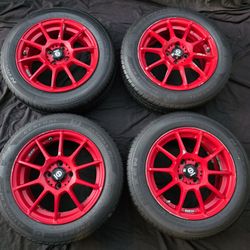 15x6.0J Sparco Assetto  Wheels & Tires 