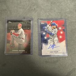 Topps Baseball Shohei Ohtani / Chris Taylor 
