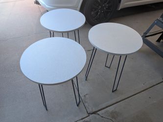 3 Commercial Quality Side Tables