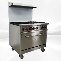 36 ins 6b NSF oven ranges HFSO-36