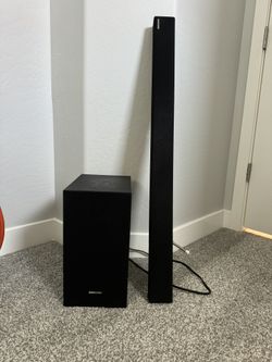 Samsung Sound Bar And Subwoofer