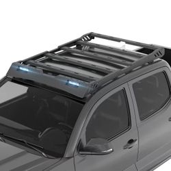 Roof Basket Cargo Carrier Compatible With 2005-2023 Tacoma Double Cab/Crew Cab