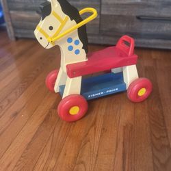 Classic Fisher Price Riding Horse