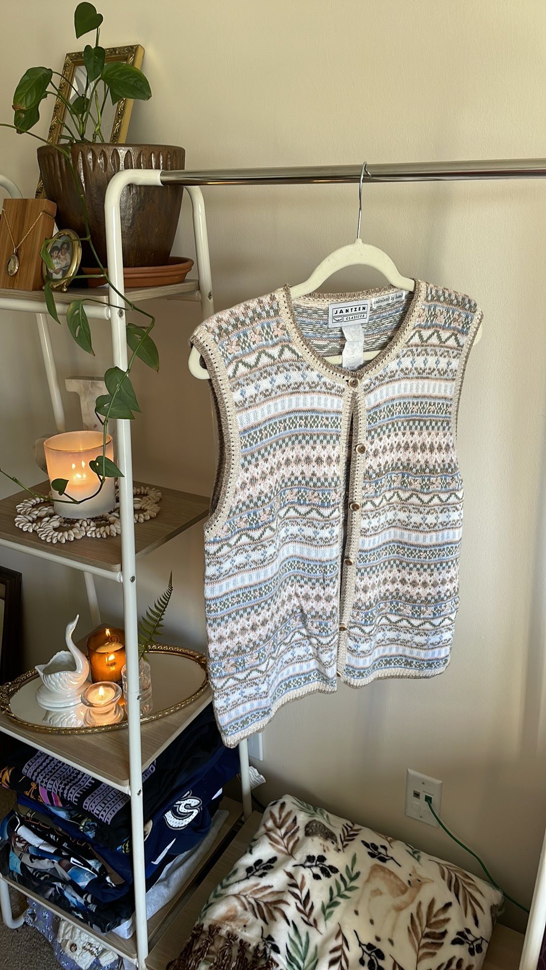 Hand Embroidered Sweater Vest