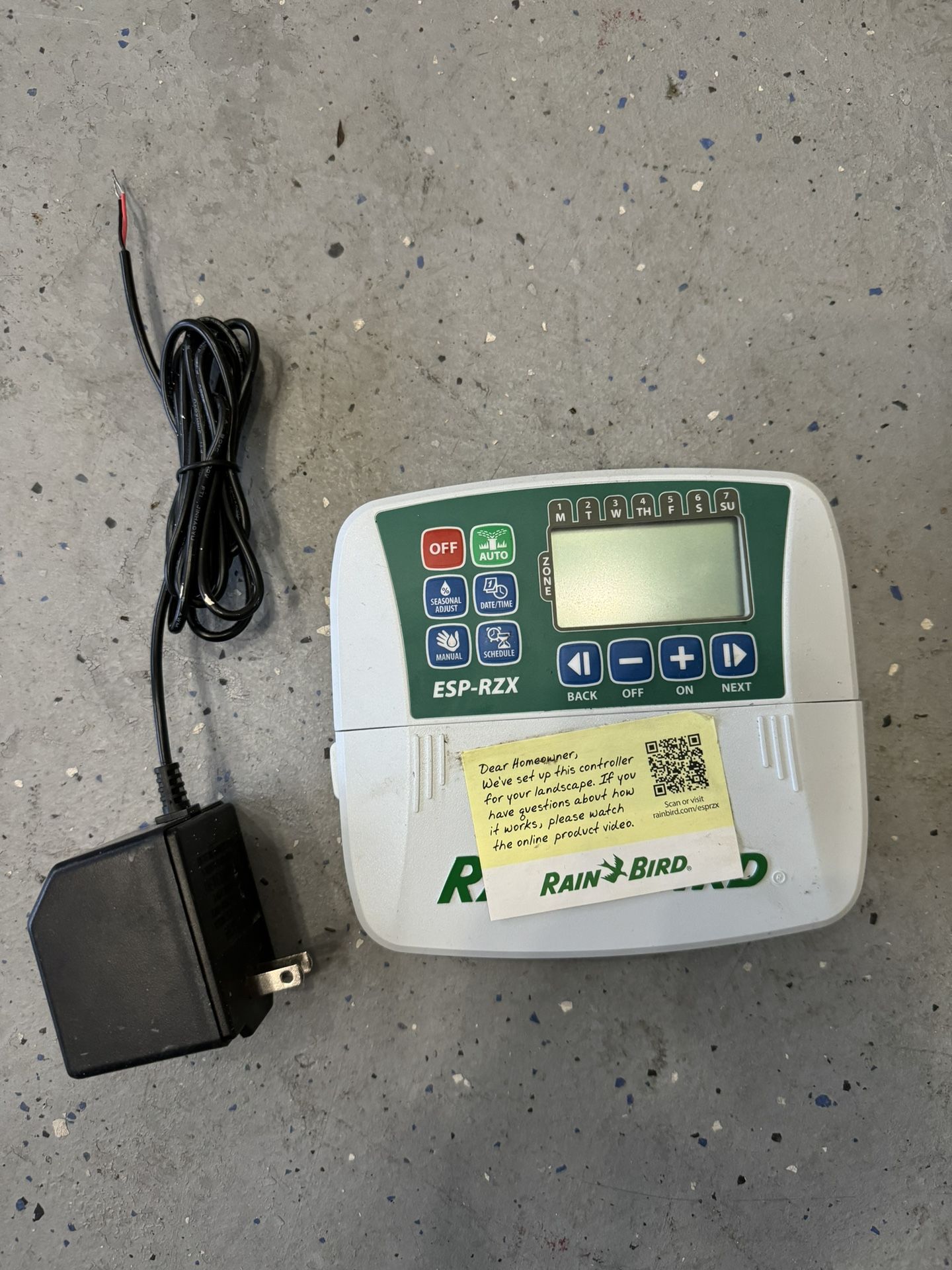 Rain Bird Sprinkler Controller
