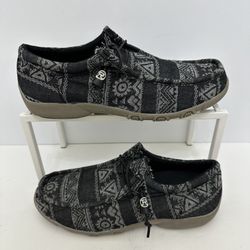 Roper Chillin Aztec Slip On Shoes Womens Size 8