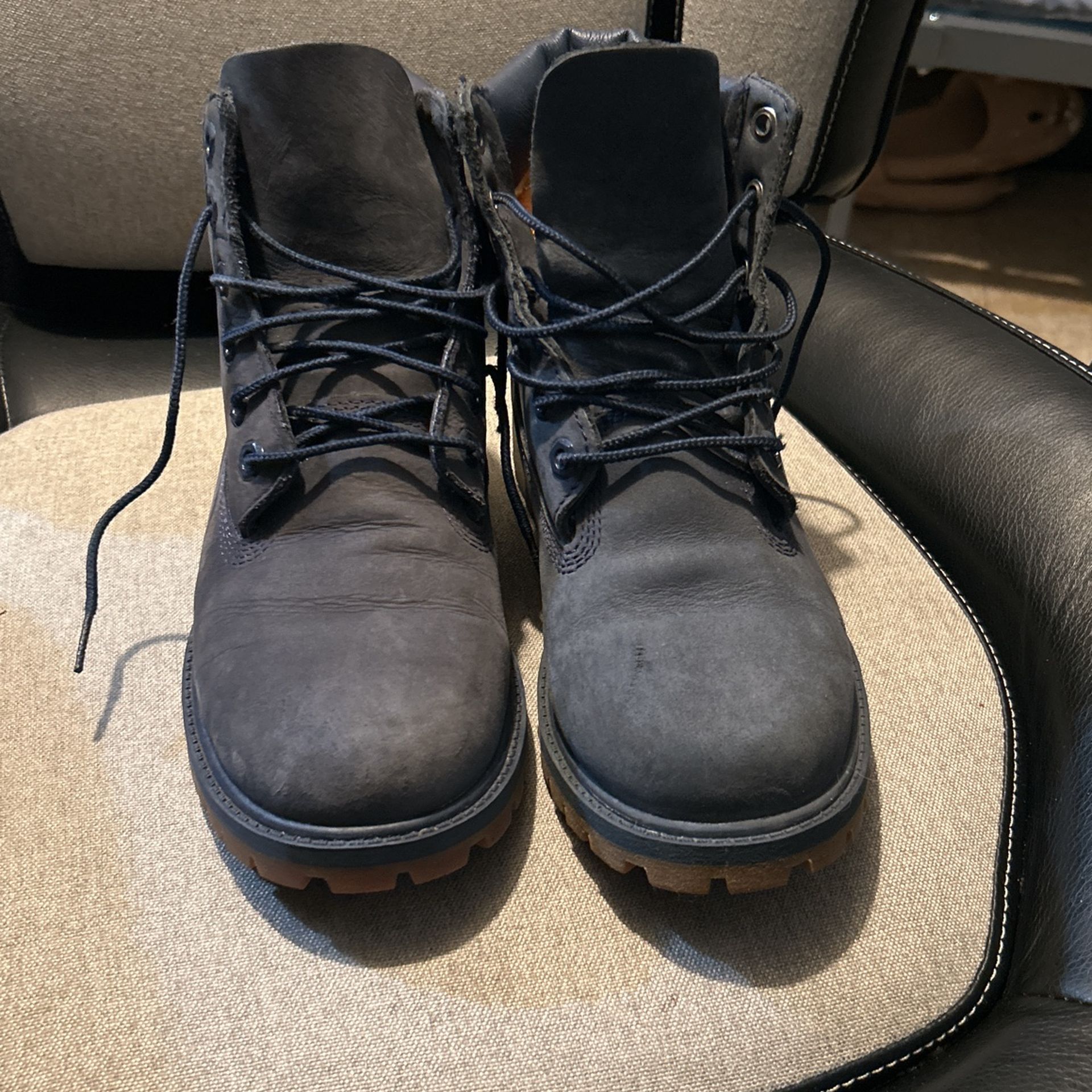 Navy Blue Timberland Boots