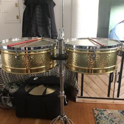 Meinl Hand Hammered Luis Conte Timbales 