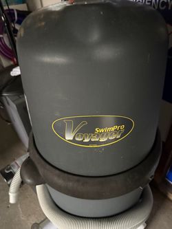Pool pump and filter