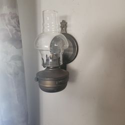 Oil Lamp Wall Mount