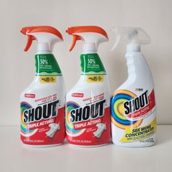 3 Shout Laundry Stain Remover 22oz