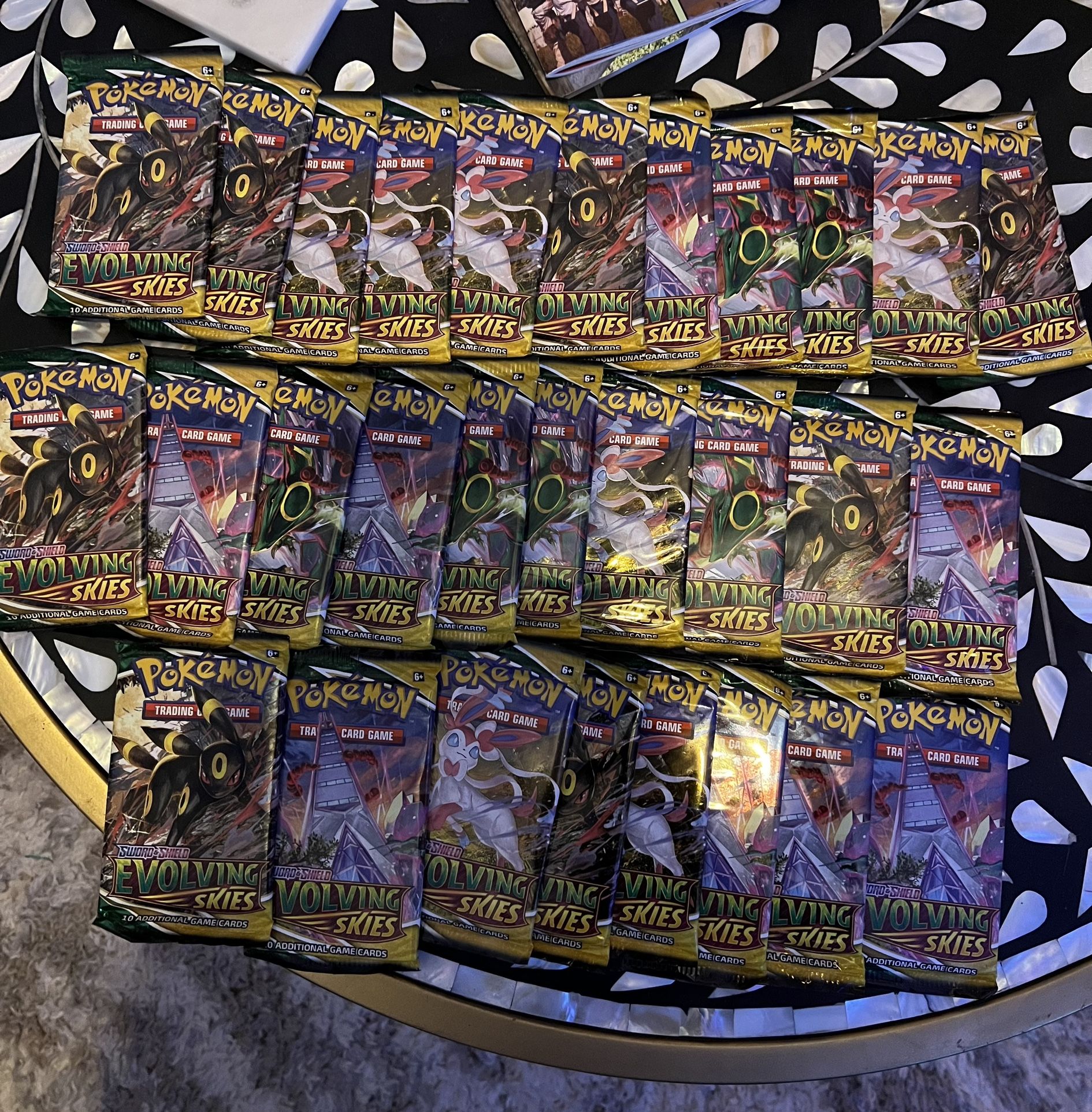 Evolving Skyes Packs 29 In Total