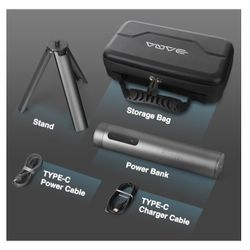 Daqa-for Starlink Mini Battery Mount, with Battery Pack 20V 5A Output, Adjustable Mount for Starlink mini, for Outdoor & Camping | LED Power Indicator