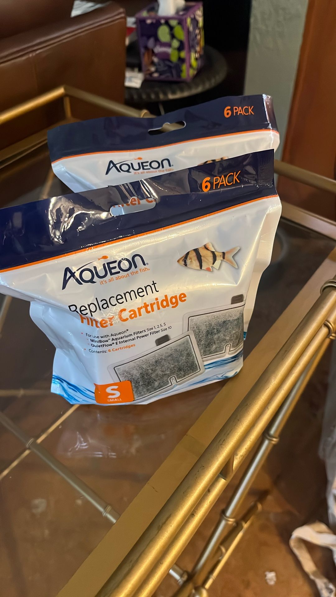 Unopened Aqueon Replacement Carbon Filters