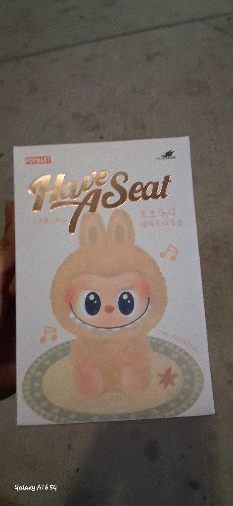 Labubu Monster Plush Doll Pop MART Collectible Gift Figure