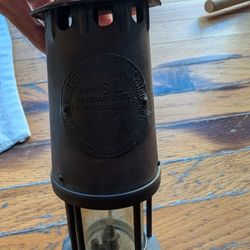 Antique Miner’s Safety Lamp – Protector Lamp & Lighting Co. Type SL