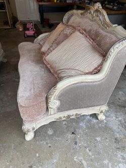 French styled couch