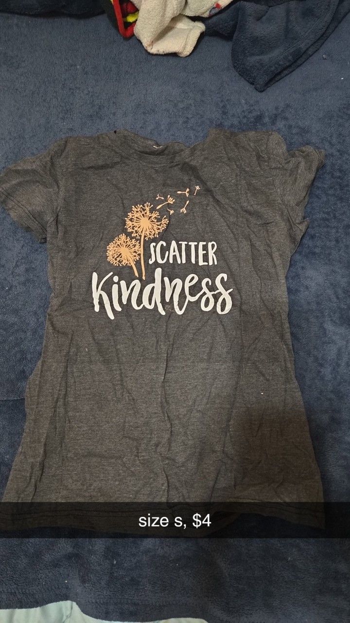 scatter kindness t shirt 