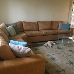 Tan Sectional Couch