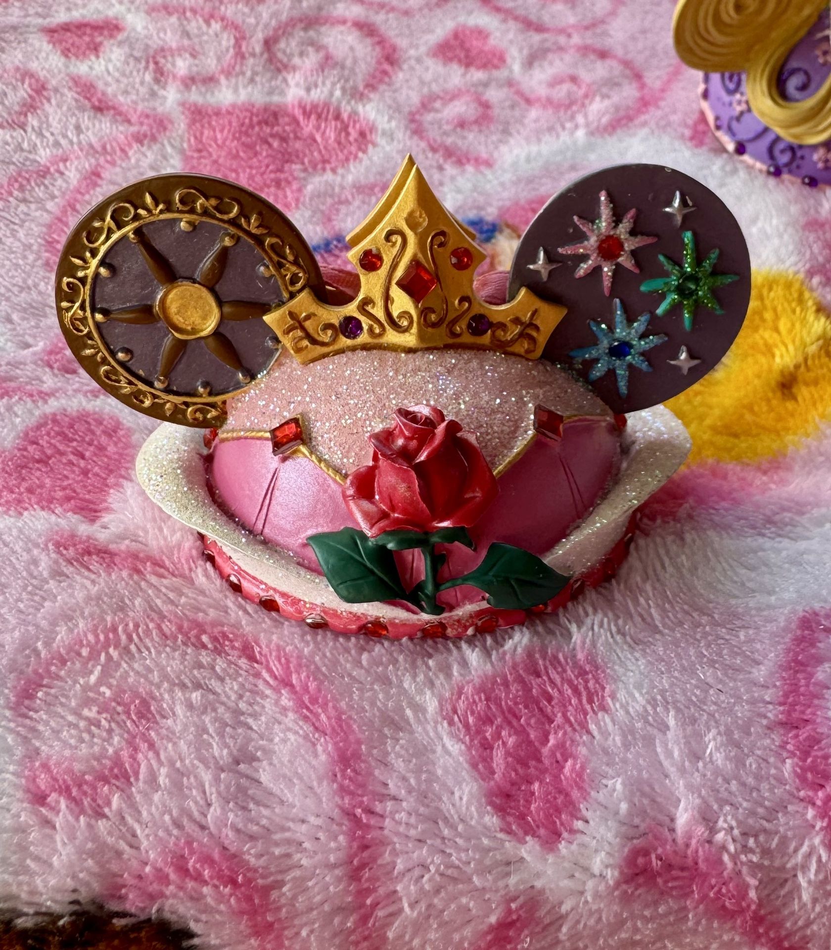Disney Princess Aurora Mickey Ear Hat Ornament