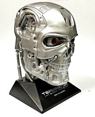Skull Head Endoskeleton Terminator Popcorn Bucket Dark Fate 2019 Eyes Light T800