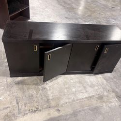 Dark wood Tv Stand