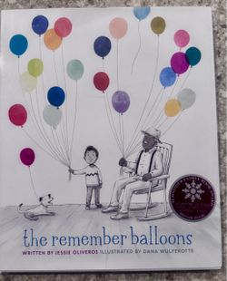 Book: "The Remember Balloons" Hard Cover.