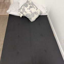 sofa bed. Black 