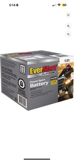 EverStart Platinum AGM Power Sport Battery