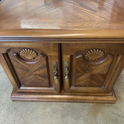 Two End Table Cabinets