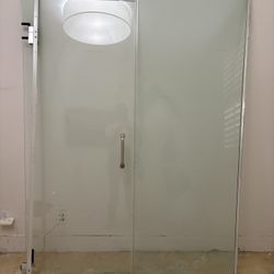  White window in good condition Size: 22” wide x 70” tall. 