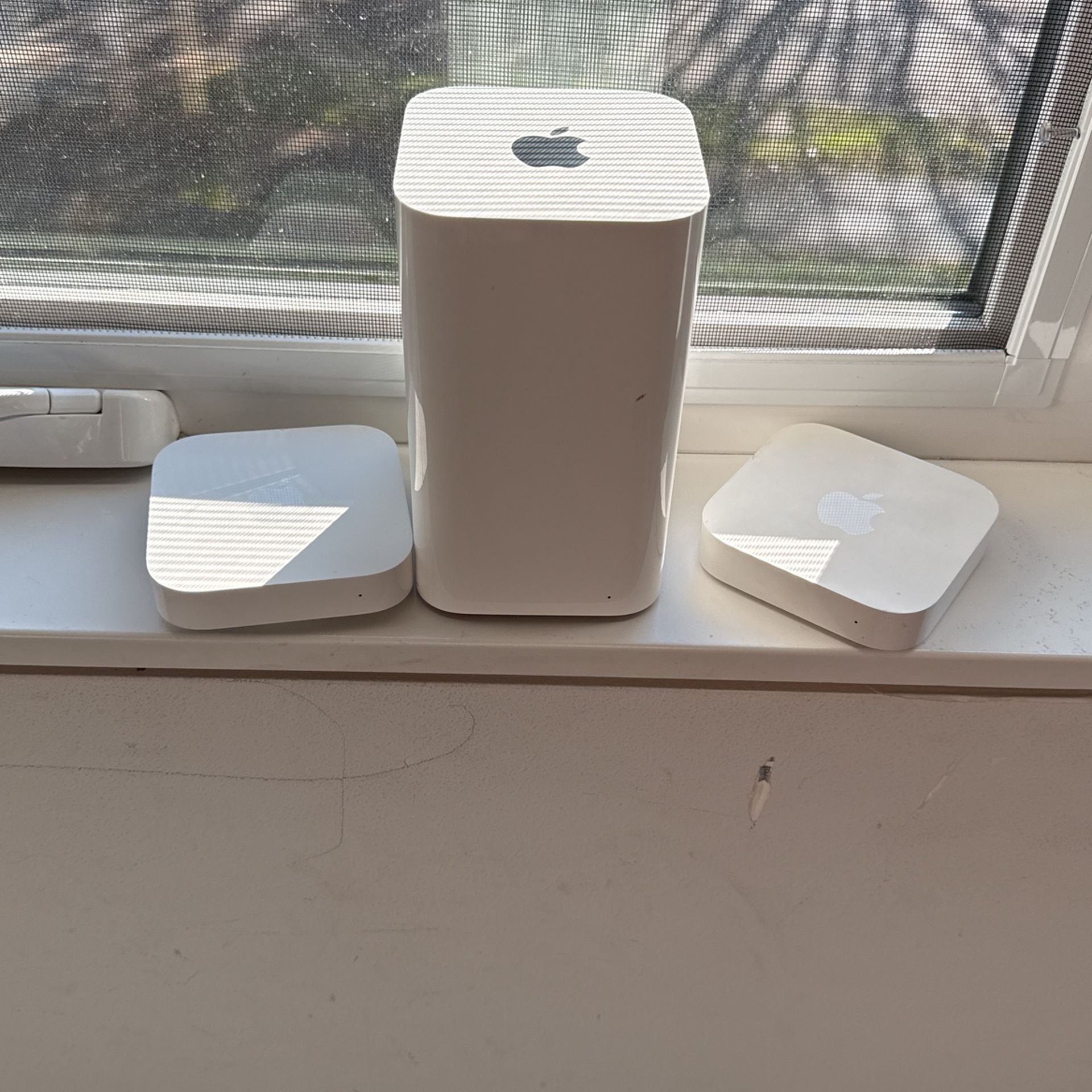 Apple AirPort Time Capsule and One AirPort Express Base Stations