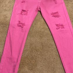 Pink Shein Jeans Size 32 In Men’s