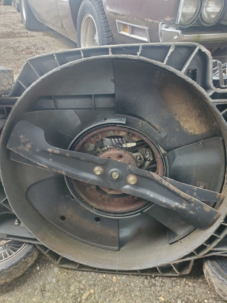 Honda H R X 217 Lawnmower Cleaned , Sharpened And Balanced Blades . Oil Changed