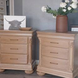 Large Nightstands Set