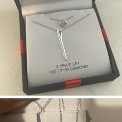 Two Piece Necklace set! New With Tags 