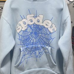 SKY BLUE SP5DER HOODIE