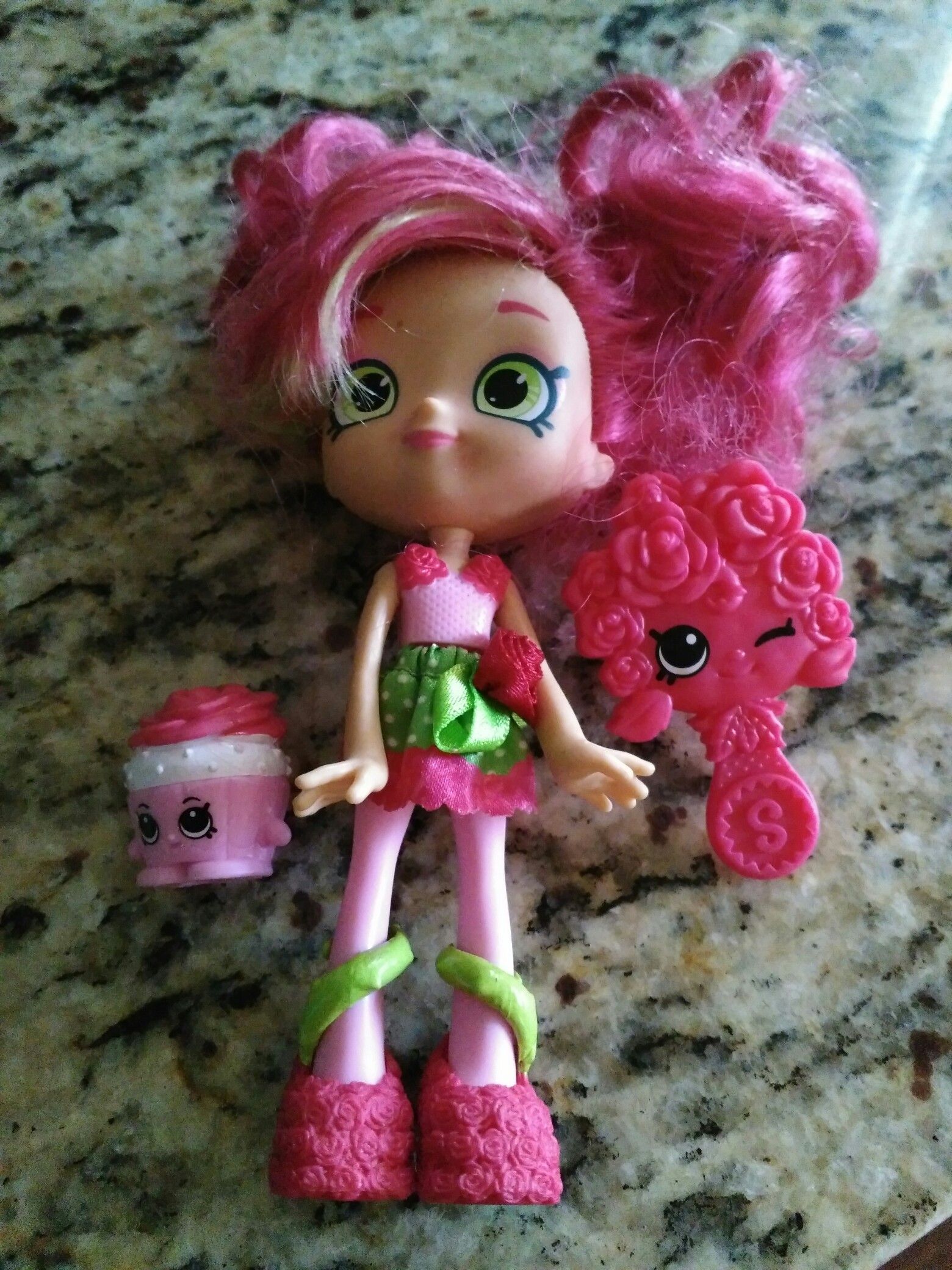 Shopkins doll with exclusive shopkin