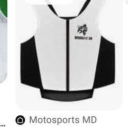 Pro moto Kevlar vest.