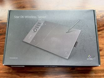XPPen Star 06 Wireless Table 10x6 Inch Drawing Tablet 8192 Levels 