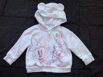 Light blue GAP Toddler Minnie Mouse hoodie